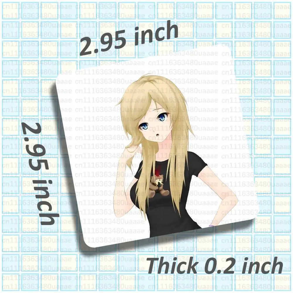 E-Emily C-Class Of 09 DIY Refrigerator Magnet Acrylic Square with Magnetic Sheet Material Package Home Decor