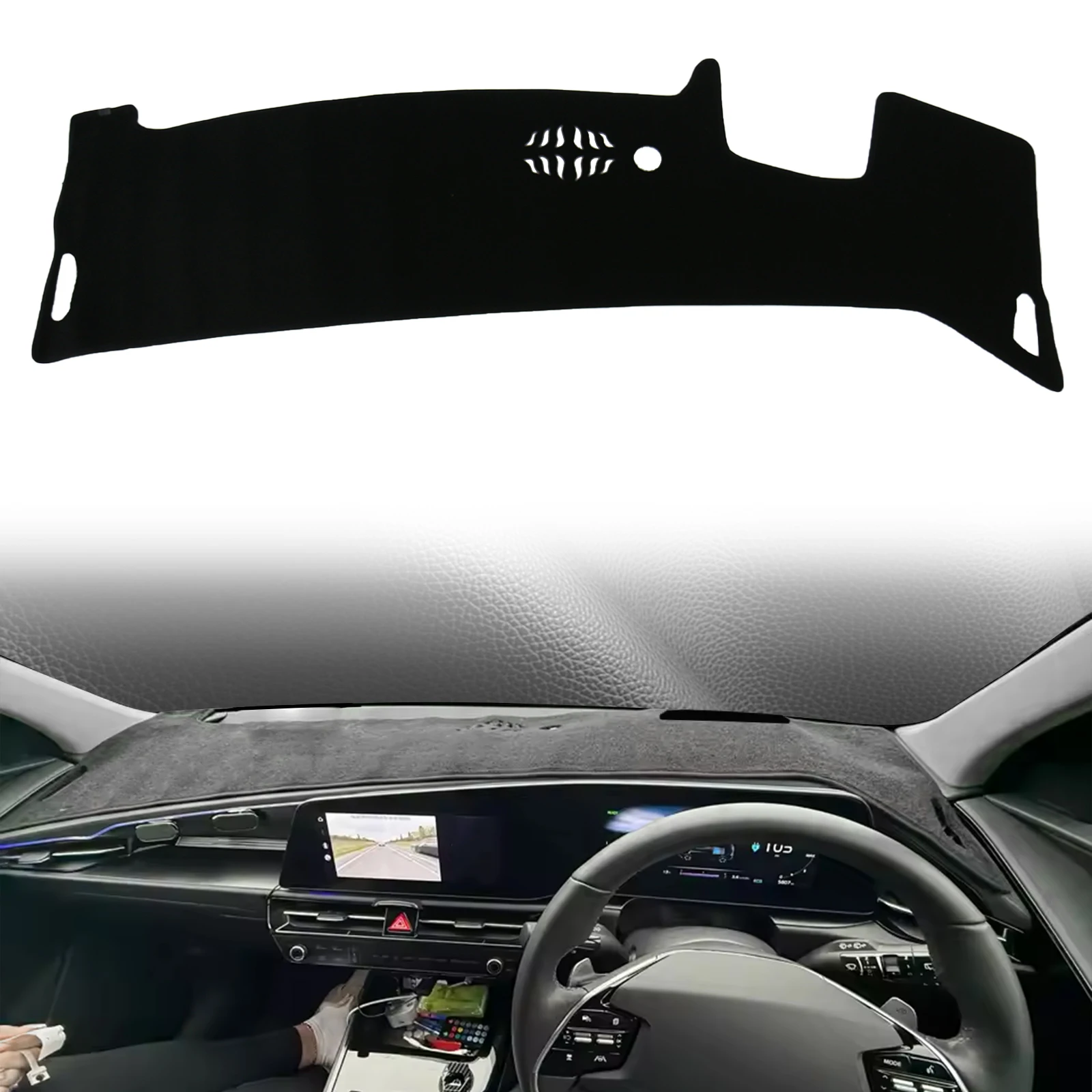 

for Kia Niro 2026 2025 2024 2023 2022 Car Dashmat Dashboard Cover Pad DashMat Sunshade Protective Carpet Leather Accessories