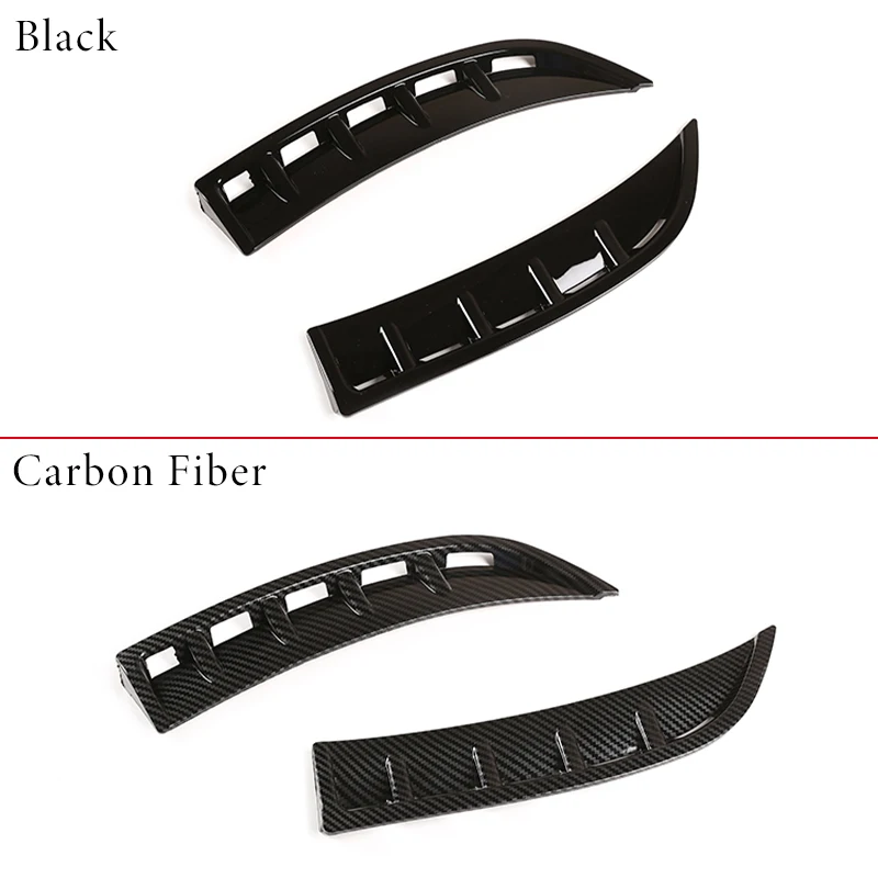 For Mercedes CLA GLE W167 W118 2020-2021 Car Front Bumper Side Air Vent Car Splitter Wing Spoiler Canard External Accessories