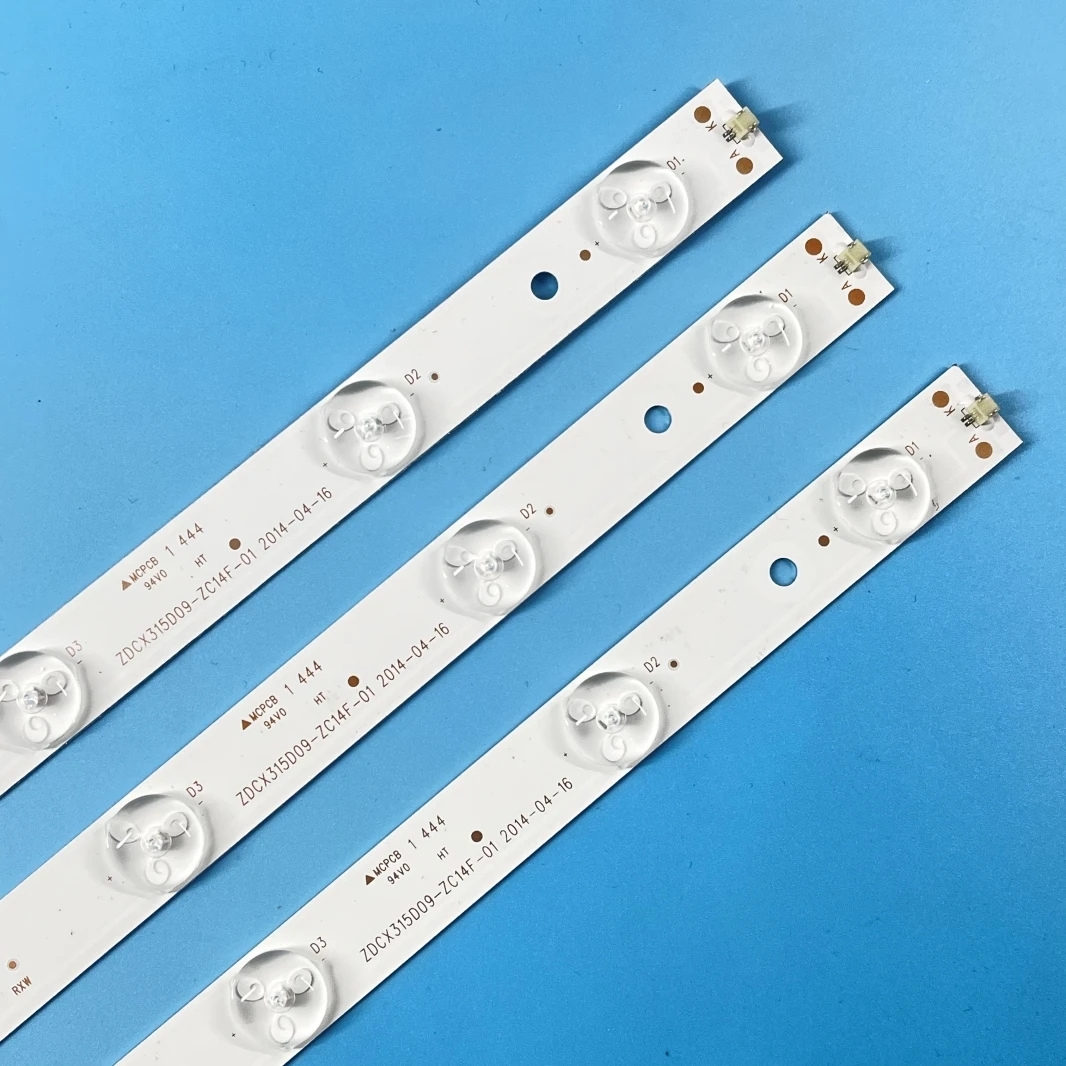 LED backlight strip for DEXP H32B7000E H32B3000E BBK 32LEM-1006/T2C 32LEM-1010/T2C 32LEM-1005/T2C shivaki STV-32LED14 CX315DLEDM