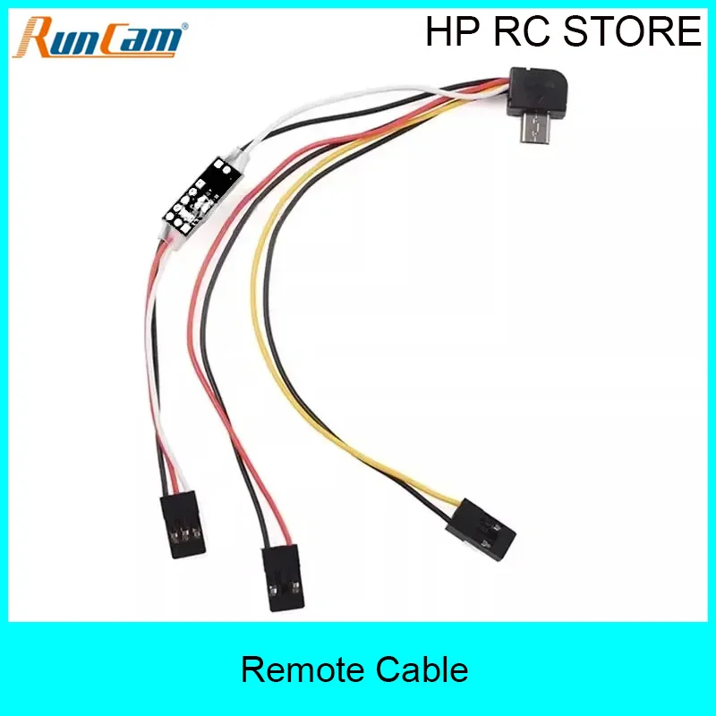 Remote Cable for RunCam 2 RunCam3 RunCam2 4k RunCam Split FPV Camera High Quality Extension Cable Easy Control