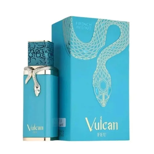 Imagen 1 del producto Fragancia Vulcan Feu, Perfume Árabe de Oriente Medio, Dubai, Unisex, Fragancia Duradera, Eau de Parfum para Hombre y Mujer, de Lujo