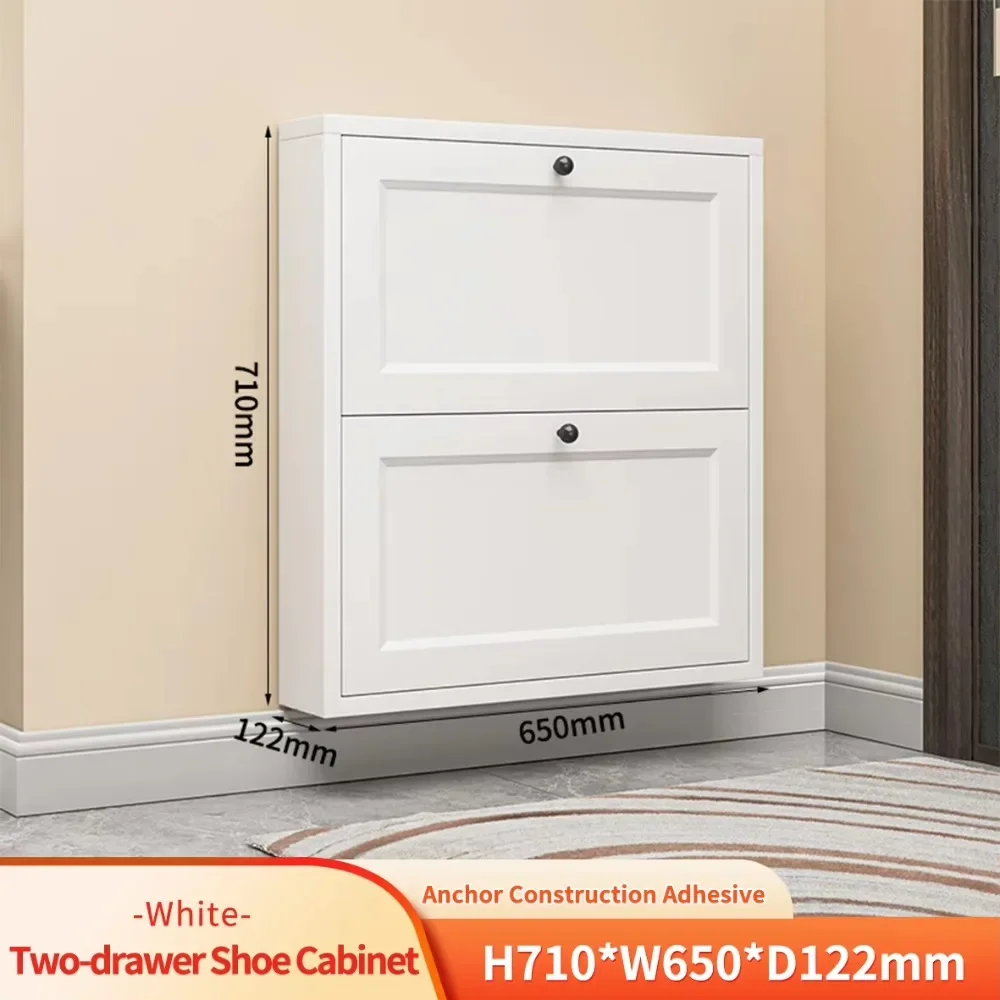 Modern Office Furniture 360Rotating Shoe Cabinet Home Entry Door Multi-Layer Metal Shoe Rack Dustproof Light Luxury Storage