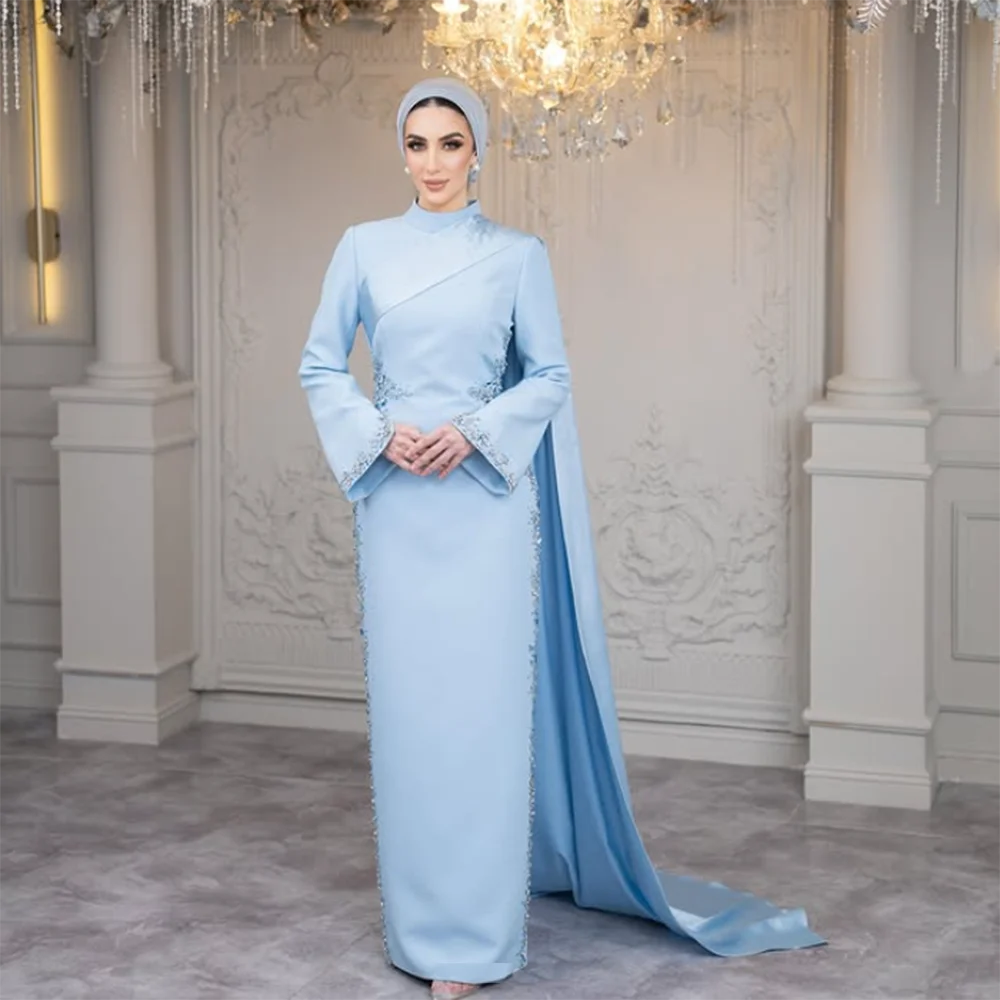 

Мусульманские платья для выпускного вечера, роскошные вечерние платья, женское элегантное длинное платье 2025 года, свадебное платье, вечернее платье по индивидуальному заказу