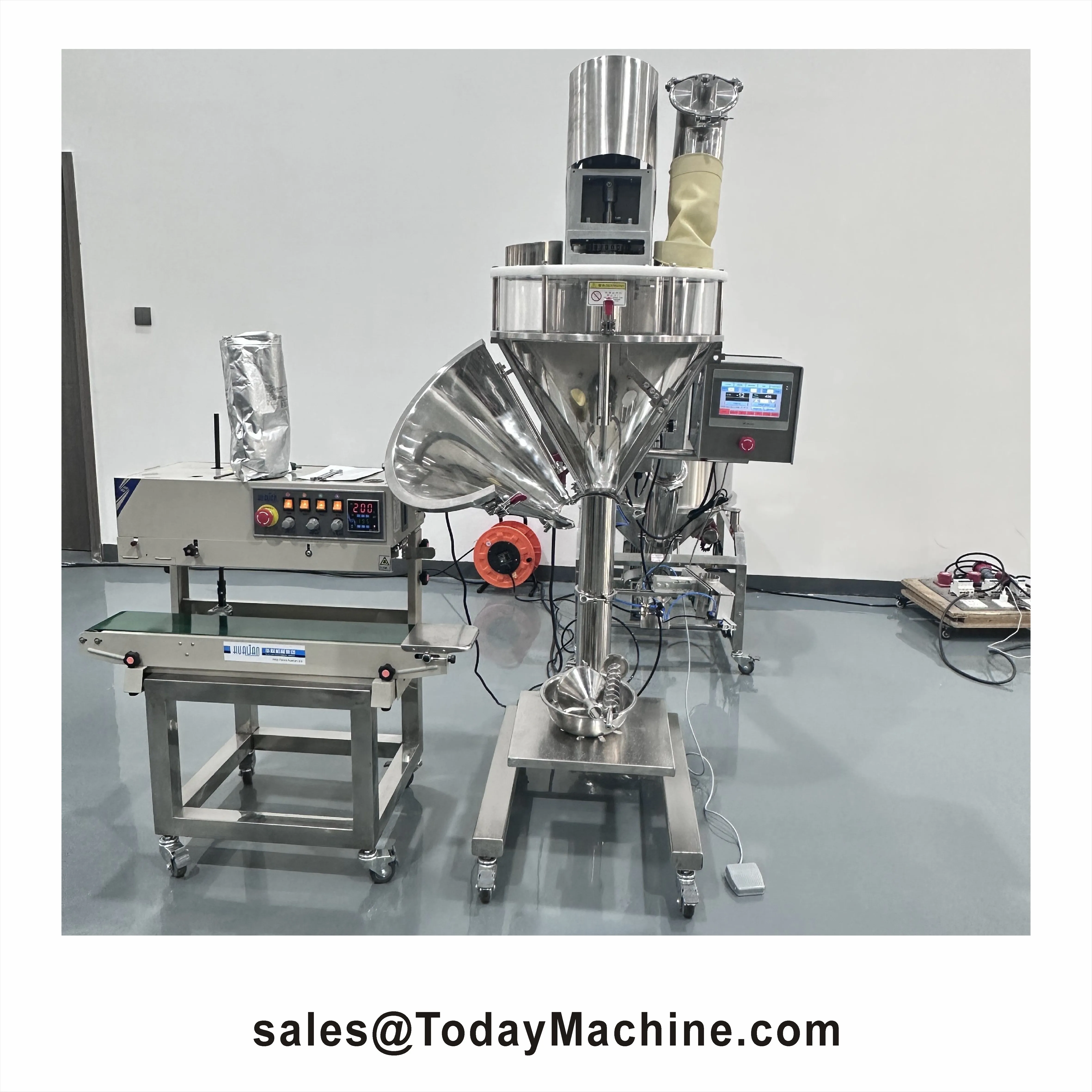 Powder Filling Machine Macha Benchtop Screw-Type Powder Filling Machine