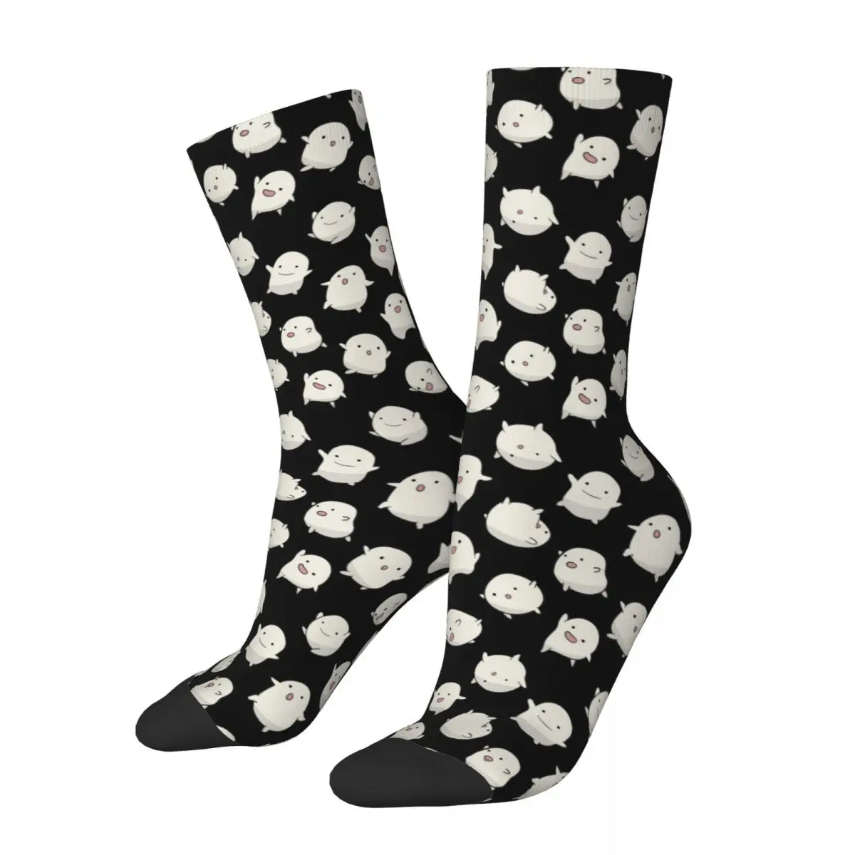 Neue Herren socken Neuheit dunkelblau endlose Warawara Socke Anime hochwertige Damen Socken Frühling Sommer Herbst Winter