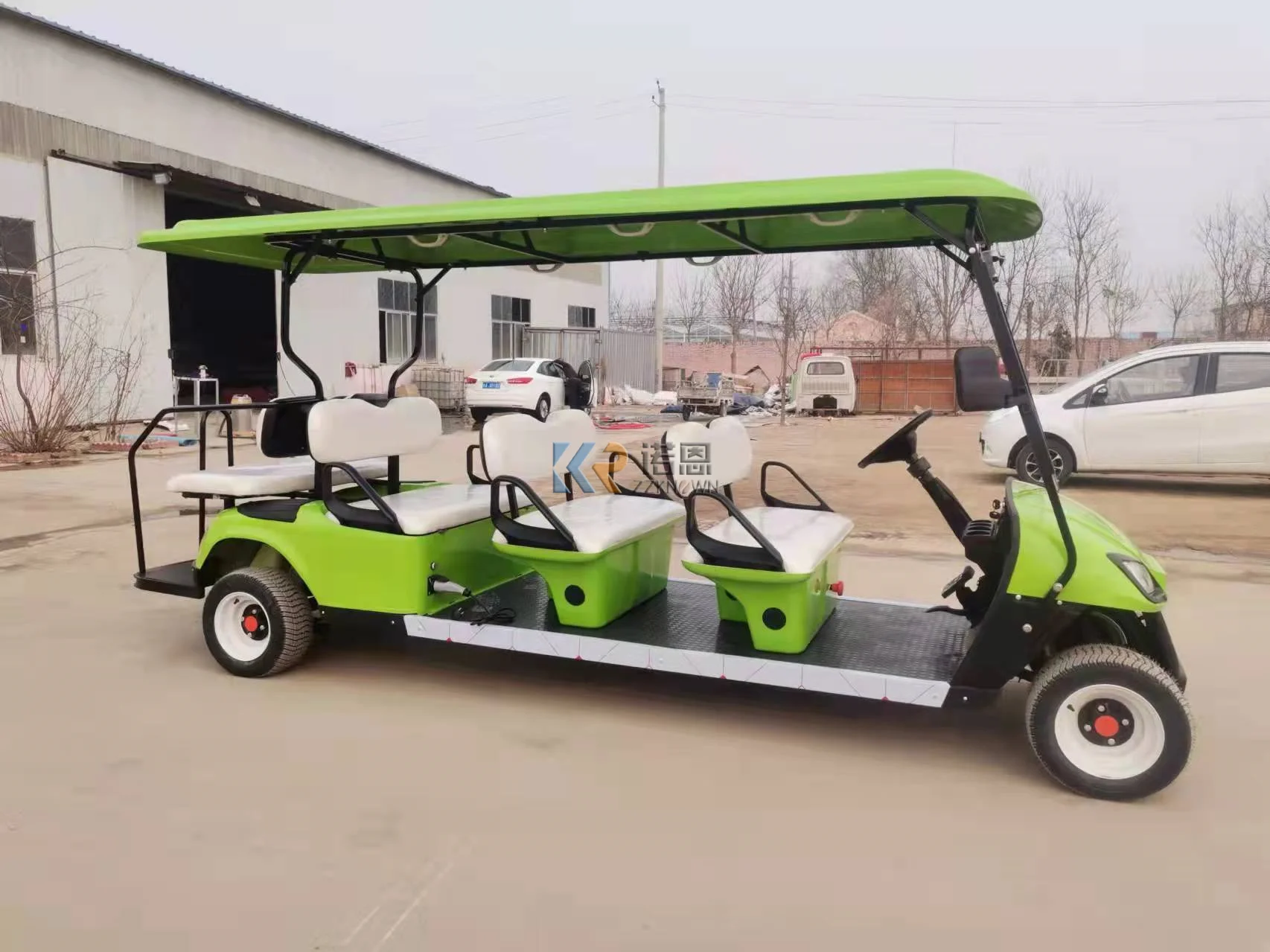 New Energy Vehicles High Quality  8 Passenger Utility Golf Carts  Electric Mini Golf Cart Small Automobile Car