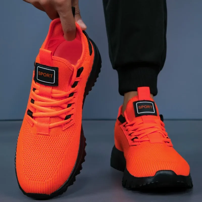 YRZL Men's Sneakers Breathable Running Shoes Lightweight Tennis Walking Shoes Non Slip Sports Shoes for Men Casual Trainers - Image 4