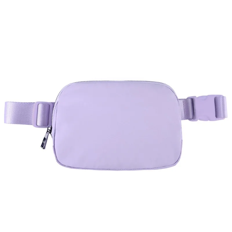 

Waterproof Nylon Sports Waist Bag Couple Crossbody Chest Pack Lightweight Fanny Pouch For Running Outdoor Travel