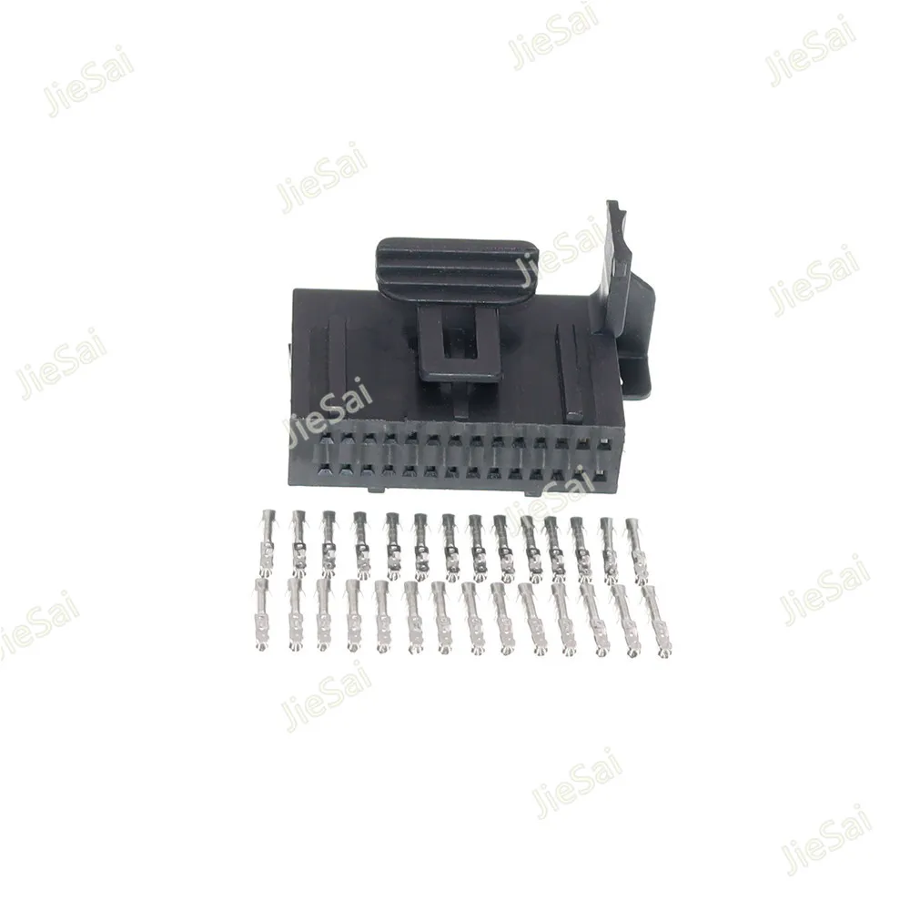28 Pin Car Small Power Low Current Electrical Connector Automotive Wiring Harness Unsealed Socket Auto Parts