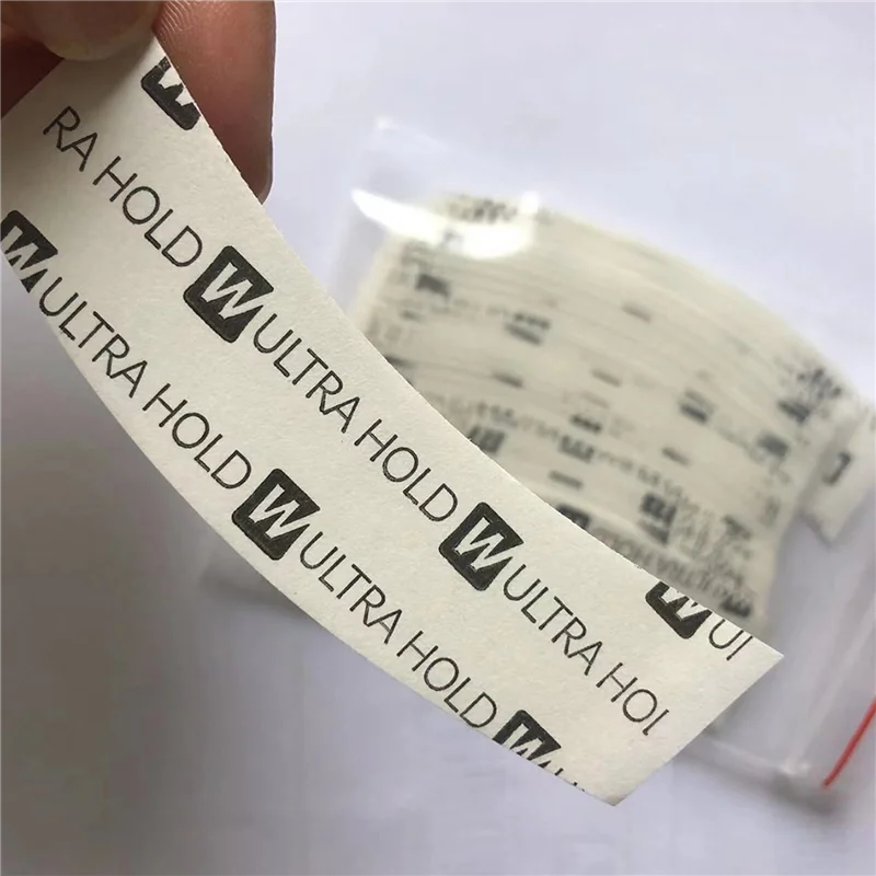 

144Pcs/Lot Ultra Hold Wig Double Sided Tape Strong Adhesive Hair System Extension Strips For Toupees/Lace Front Wig Film
