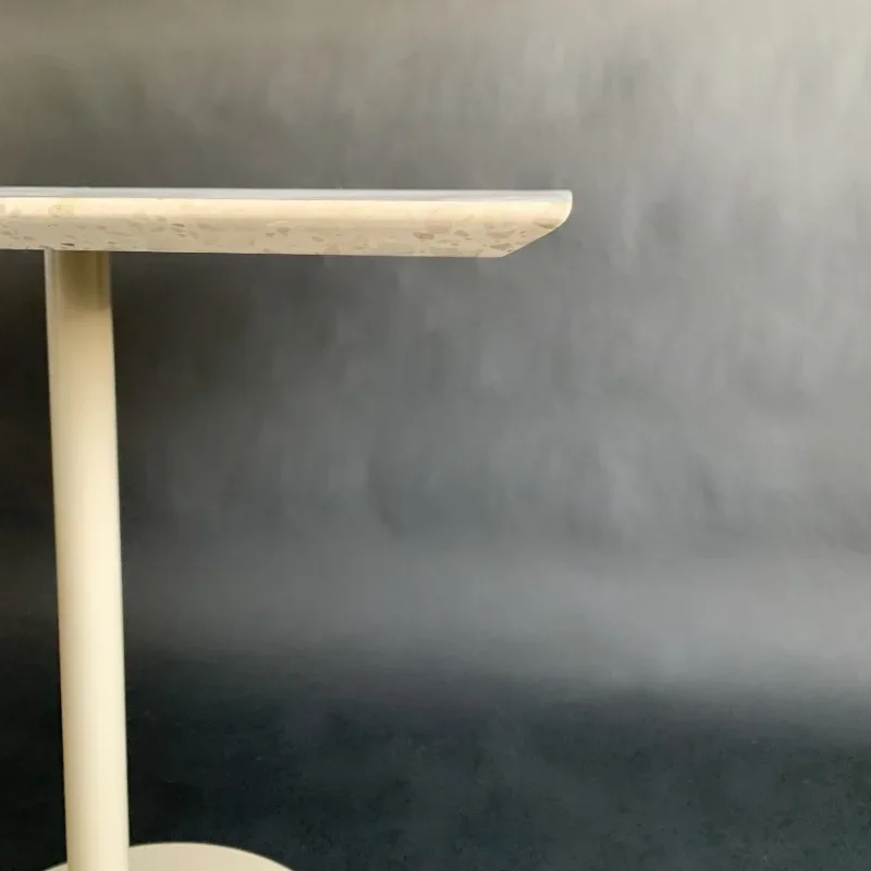 Nordic Cream Wind Outdoor Milk Tea Shop Terrazzo Desktop Reception Table Cafe Dessert Shop Terrazzo Coffee Table Table