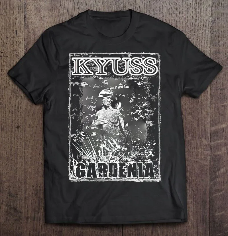 

Kyuss Gardenia aLBUM Band T Shirt Black Cotton Size S M L 234XL TT3410 long or short sleeves