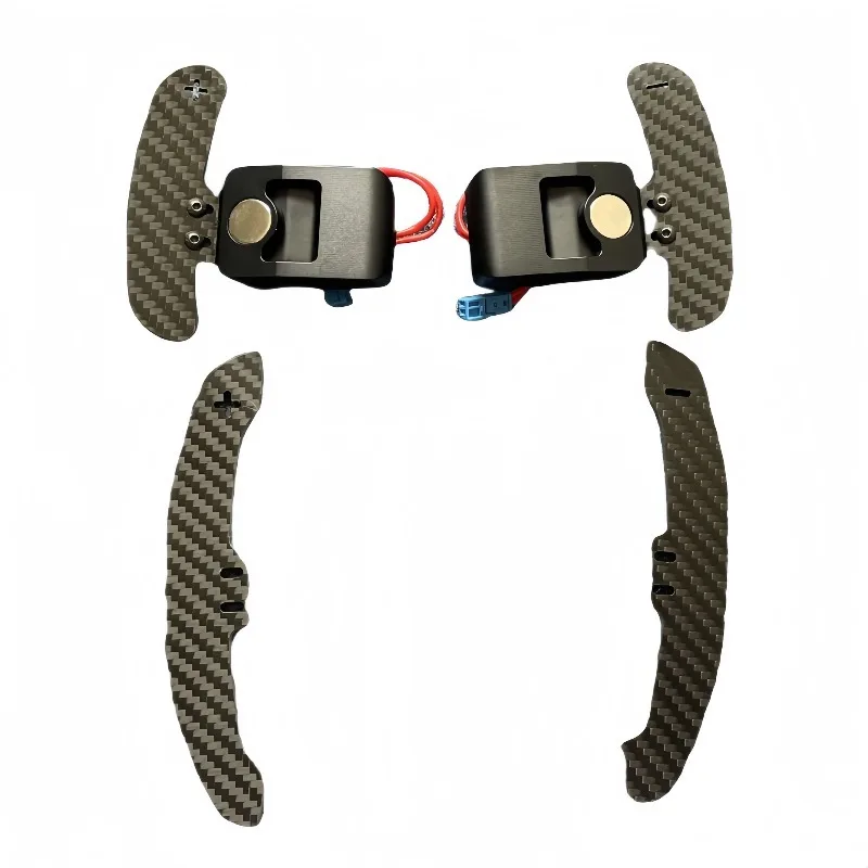 

For G87 M2 Magnetic Carbon Fiber Steering Wheel Shift Paddles Replacement Extended Shift Paddles