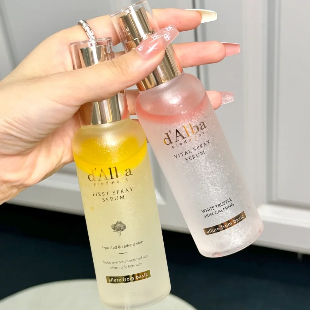 D'Alba-crema Facial de niebla inicial de trufa blanca, hidratante ligero, protector solar de trufa blanca, cuidado calmante de la piel