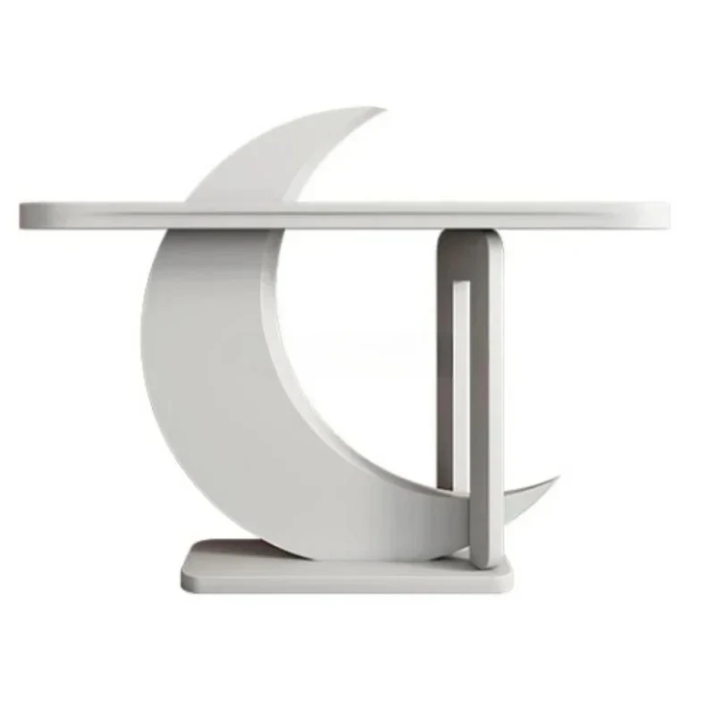 

Paint Console Moon Design Console Tables Nordic Style Art Decoration Entrance Cabinet
