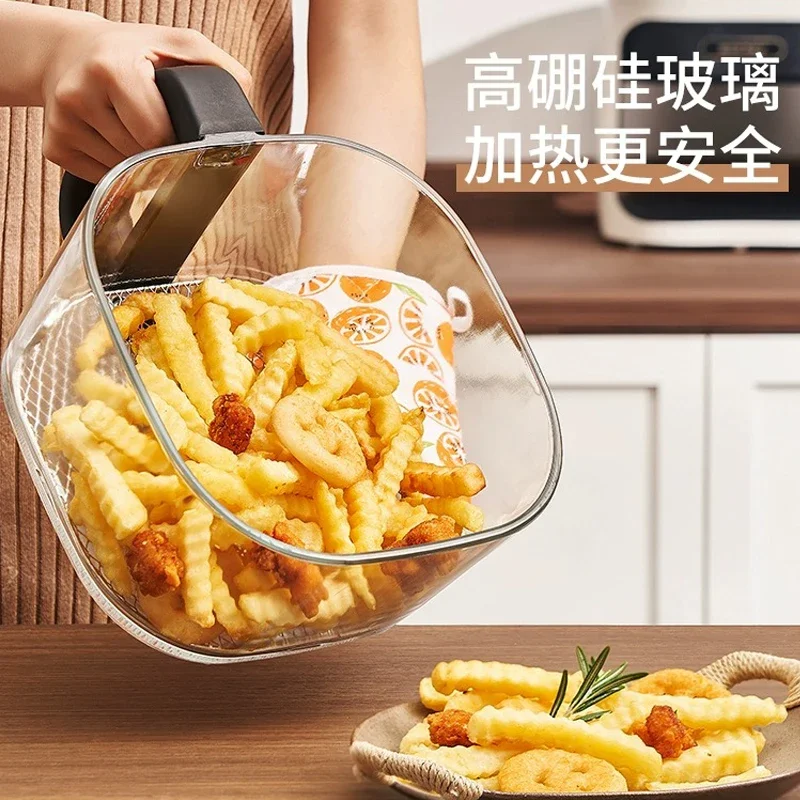 household air fryer official multi-function no-turn-over visual uncoated