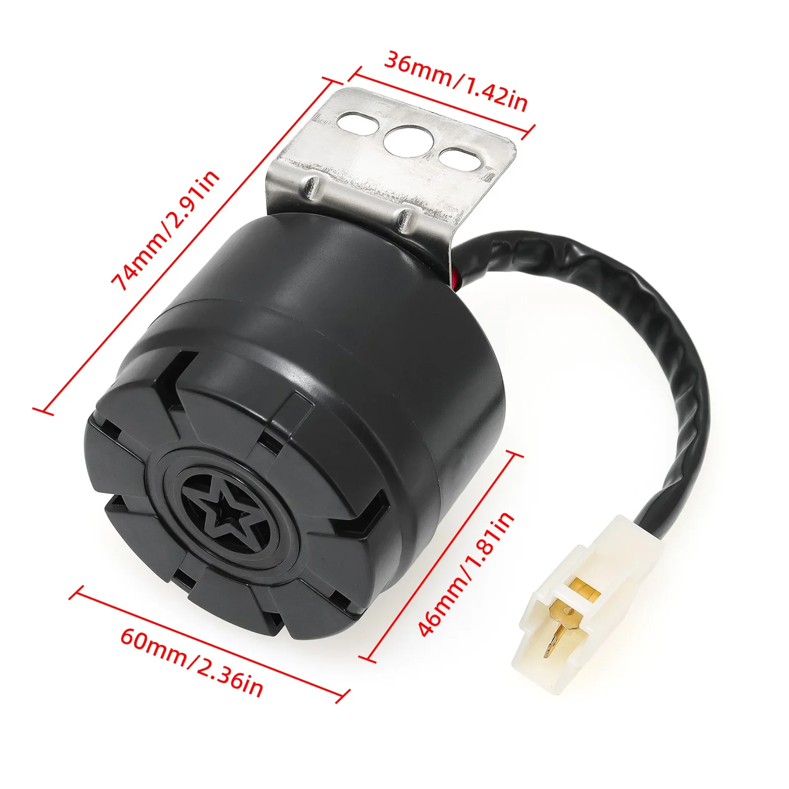 N Reverse Backup Alarm for Truck & Construction Vehicle 12V-24V 105dB Reversing Buzzer For Vehicle Reverse Reminder