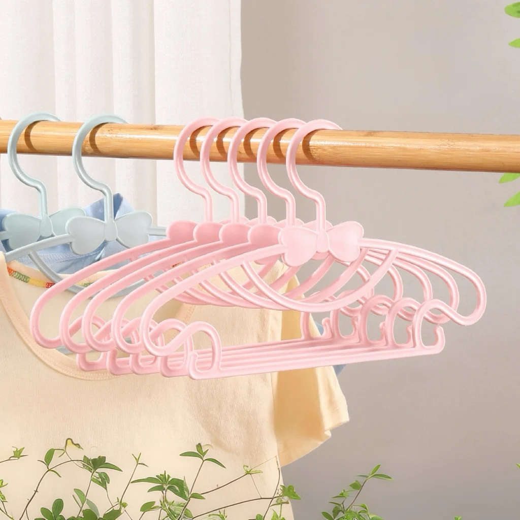 Portable Plastic Hanger for Children, Baby Hangers, Coats Storage, Closet Organizer, Kids Clothes Hanger Racks, Home Display