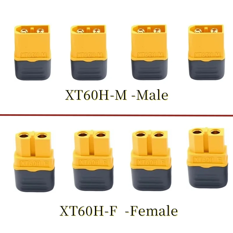 XT60H (XT60 Uograde) Männlich Weiblich Rundstecker Stecker für RC Lipo Batterie Rc Drone Flugzeug Zubehör XT60 Stecker