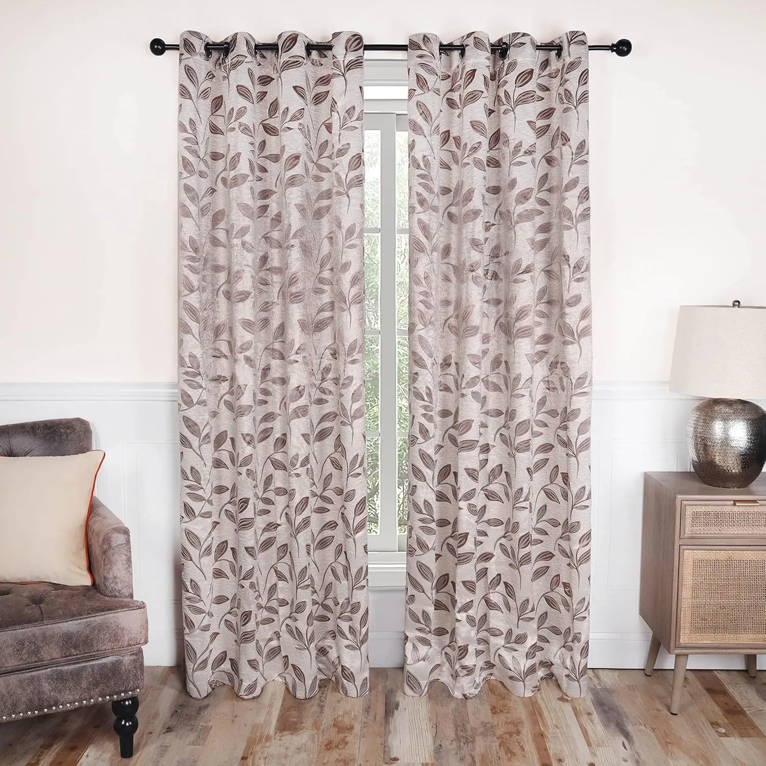 Superior Blackout Curtains, Room Darkening, Bedroom, Drapes, Kitchen, Living Room Window Accents, Sun Blocking, Thermal, 2