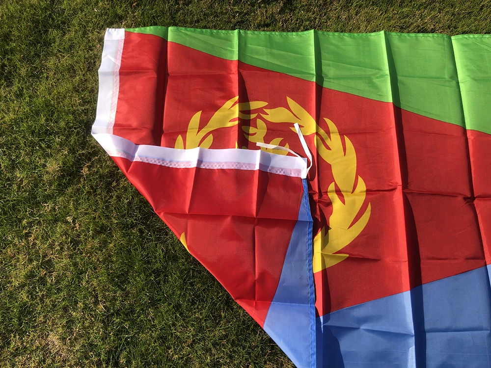 Bandera Eritrea Poliéster resistente para exteriores - imagen 5