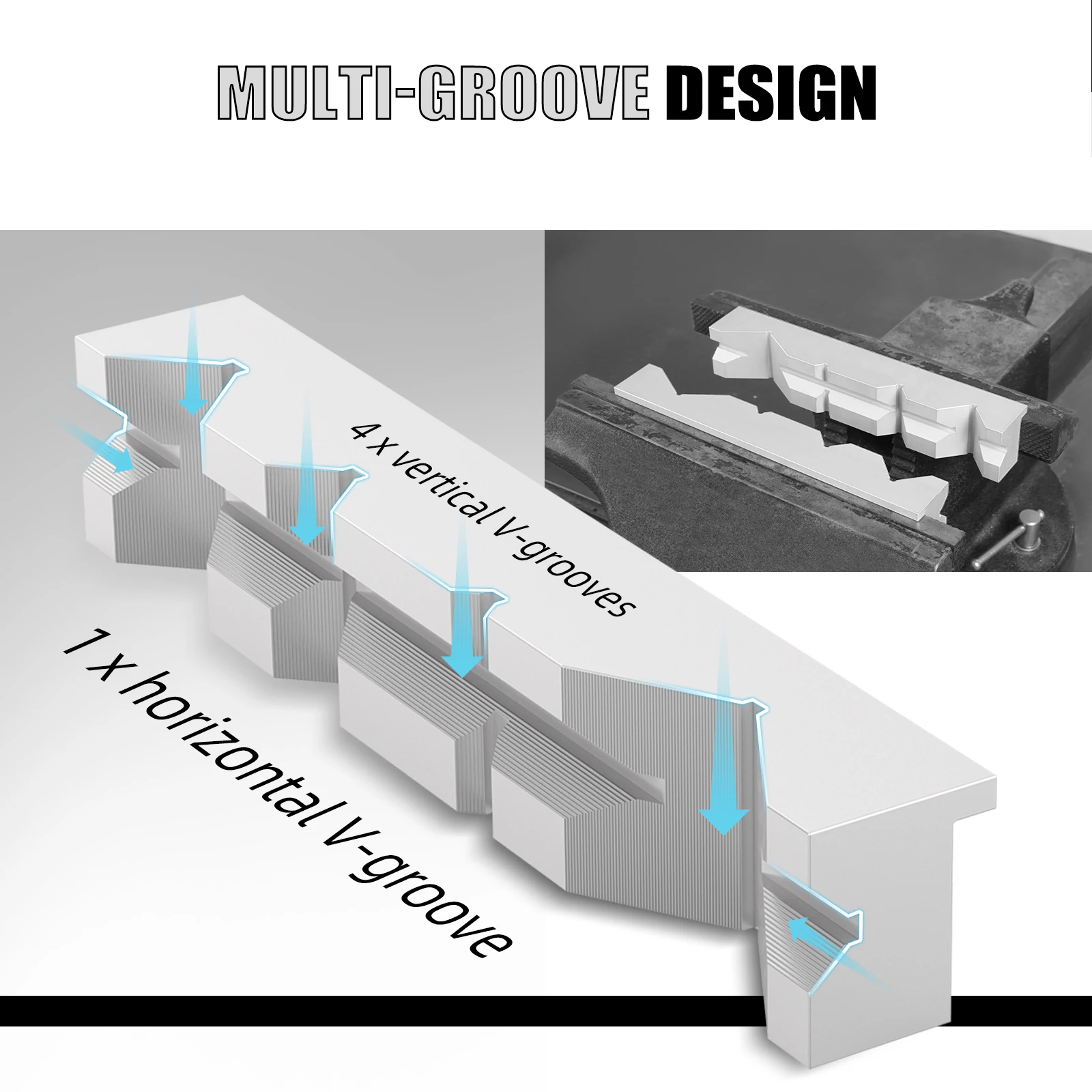 

10 шт., 8 дюймов, тиски с мягкими губками, V-образная челюсть 0,4 0,78 1,8 1,96 дюйма для тисков Chick Kurt Te-co Parlec Toolex Magnum Conquest 6 IN Vises