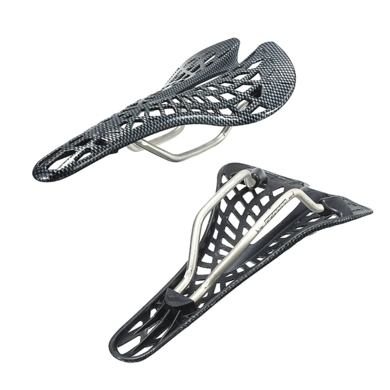 yunyun Bike Saddle Adjustable Carbon Fiber Bike Shock Absorbing Bike Saddle