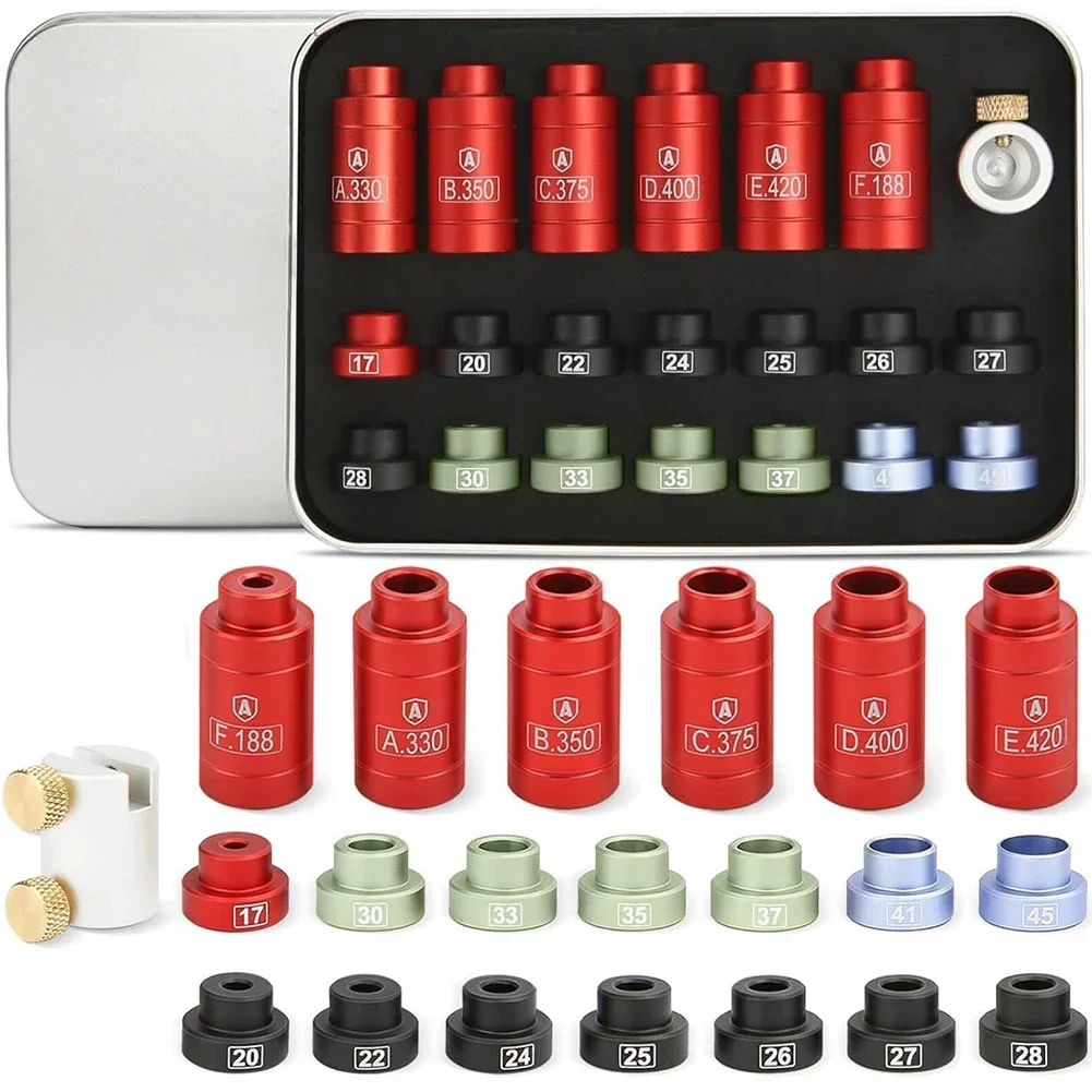 

For Precision Measurements As Shown Anodized Aluminum Inserts Anodized Aluminum Kit Measurement Accuracy Designed For Reloaders