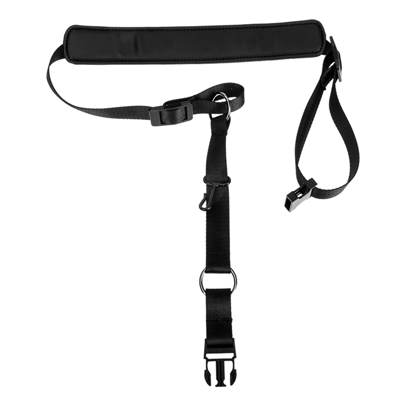 

Black Clarinets Neck Strap Ribbon Comfortable Saxophone Strap Adjustable Easy Install Music Instrument Strap