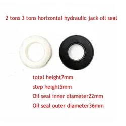 2 Tons 3 Tons Horizontal Hydraulic Jack Accessories Oil Seal Sealing Ring Soft Rubber Oil Seal High Quality 1 Pair