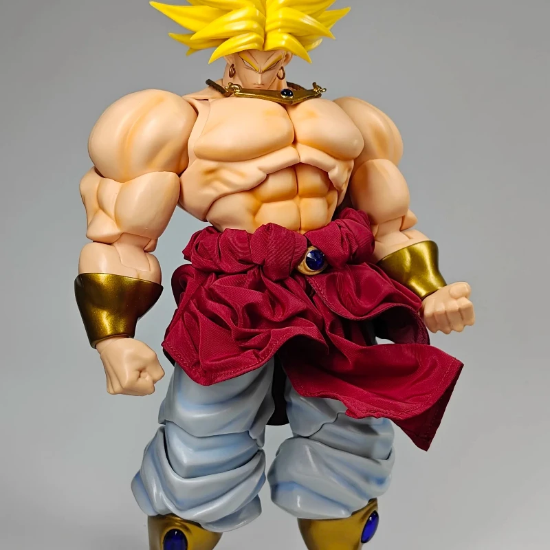 Dragon Ball Zt Broly 1/12 Cloth Skirt Anime Action Figure Toys Model Accessories Built In Iron Wire