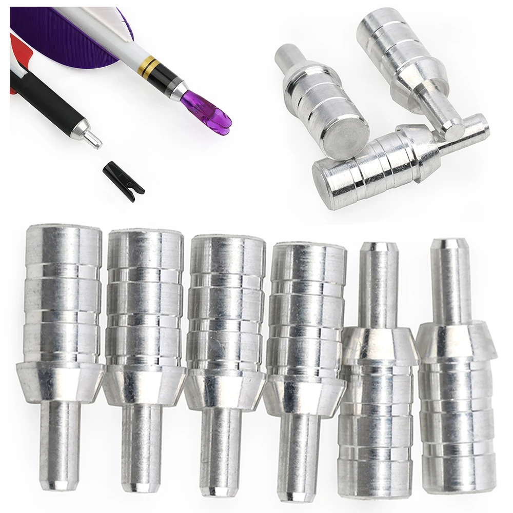 

12/24pcs Archery Arrow Nock Pin Fit ID 6.2mm OD 7.2/7.4/7.6/7.8mm Shaft Bow Hunting Shooting Accessories