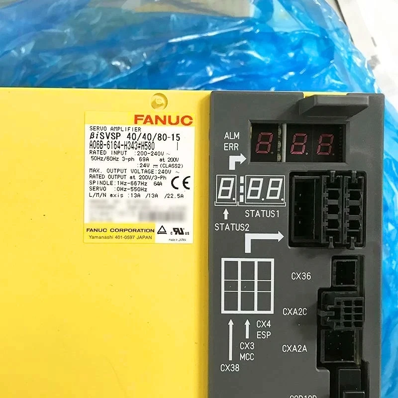Fanuc A06B-6164-H343#H580 Servo Amplifier Tested ok Fast Shipping