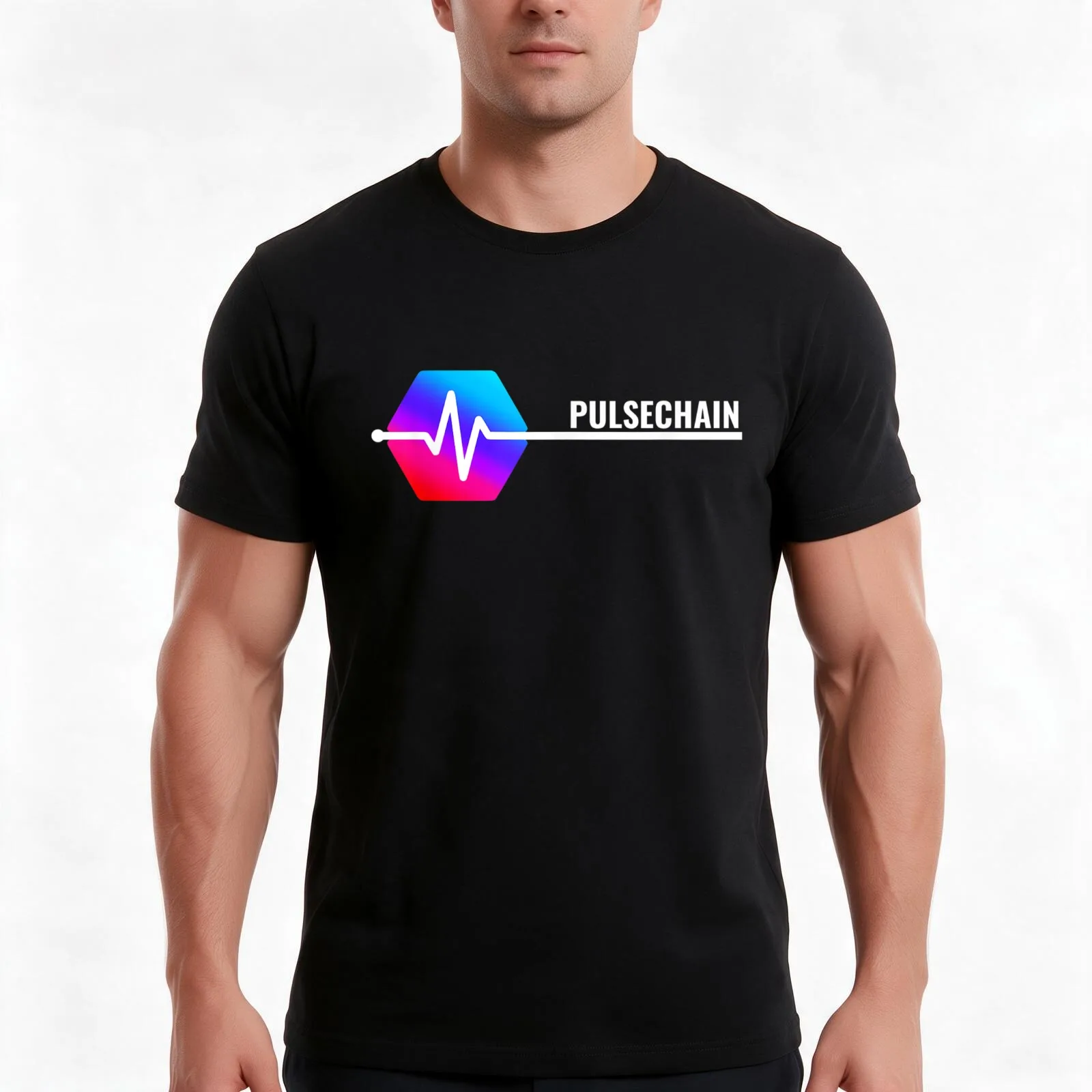 PulseChain - PulseChain Crypto HEX Cryptocurrency PLS Sacrifice It All T-Shirt, Summer Casual Cotton Tee, Vintage Graphic Print