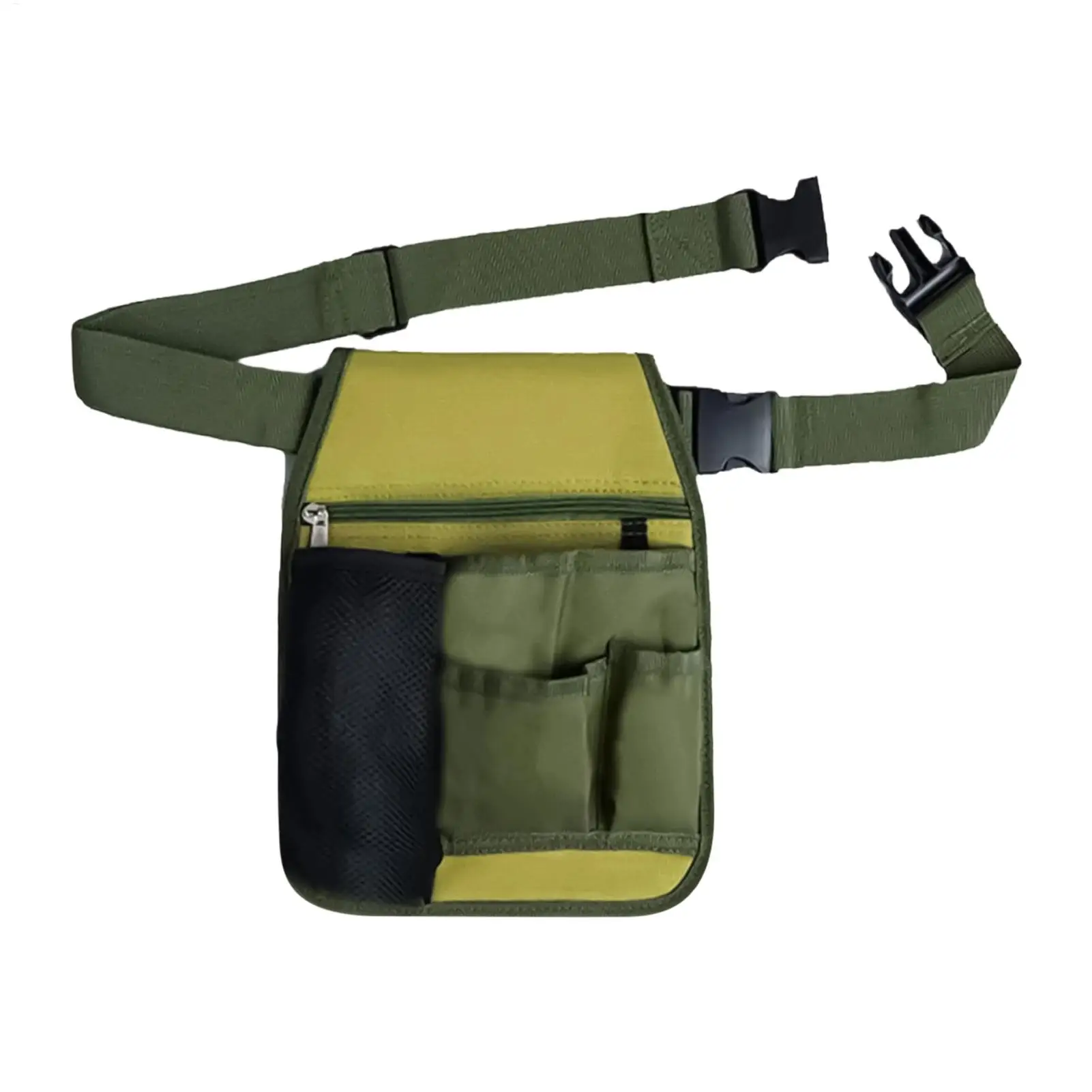

Garden Tool Belt Adjustable Unisex Multiple Pockets Multifunctional Pouch Tool Belts for Planting Harvesting Pruning Floral