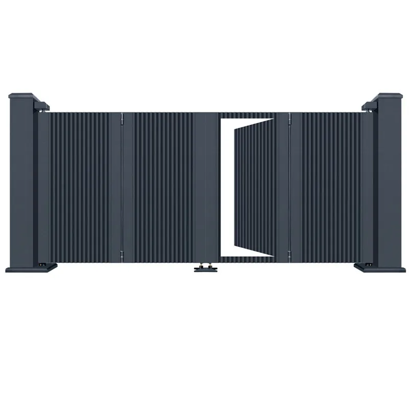 

Индивидуальные раздвижные алюминиевые промышленные распашные ворота для пешеходов, автоматические складные ворота для подъездной дороги для двора