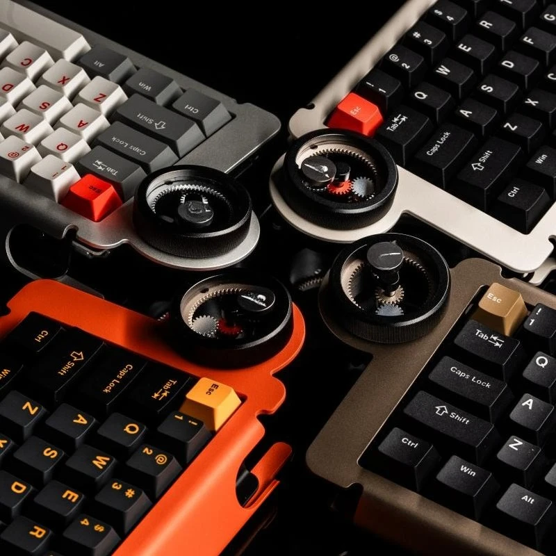 Clavier à axe magnétique 63 RT, dédié aux jeux de sports électroniques, clavier personnalisé