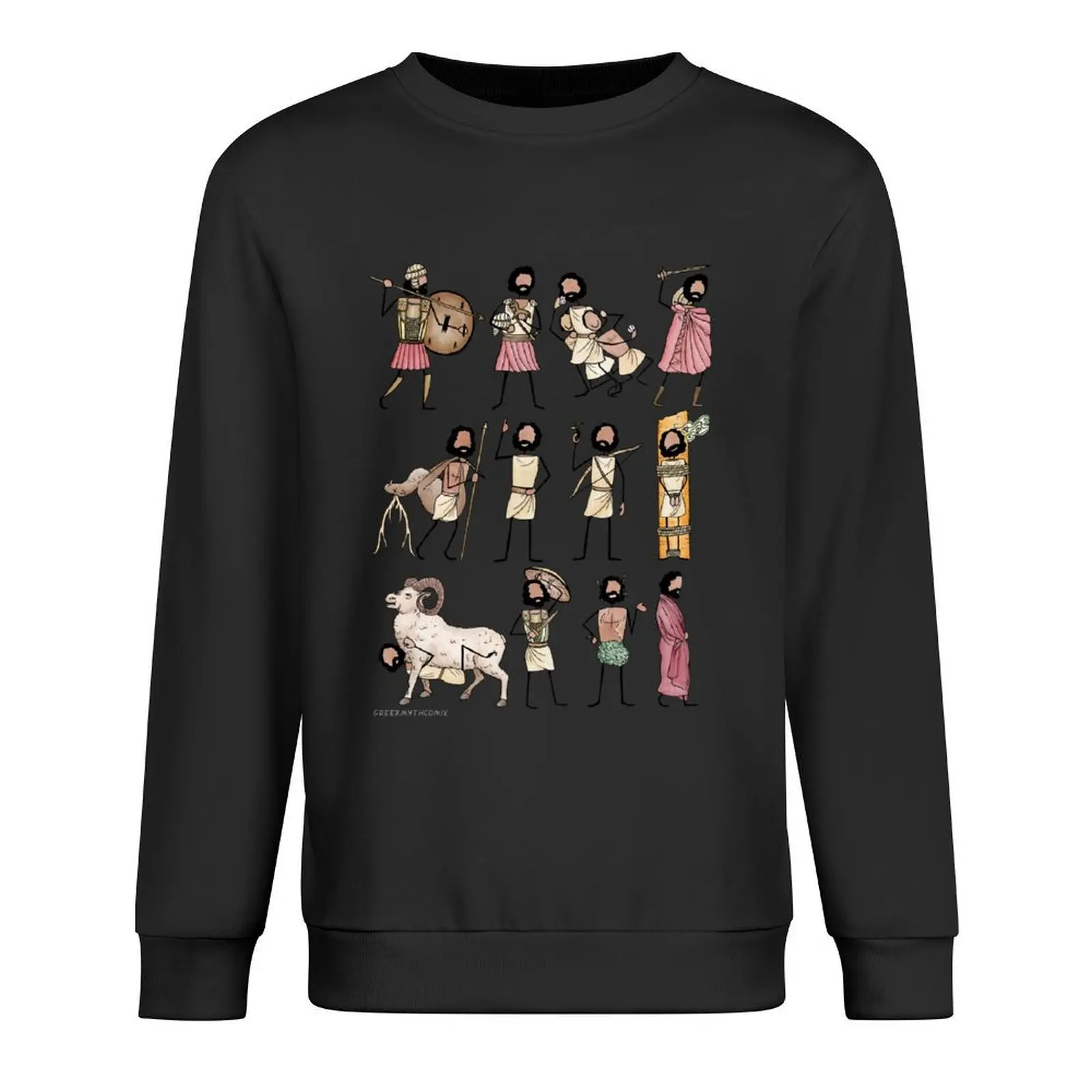

Greek Myth Comix - ODYSSEUS all the scenes! Pullover men wear fashion men winter clothes japanese style pullover