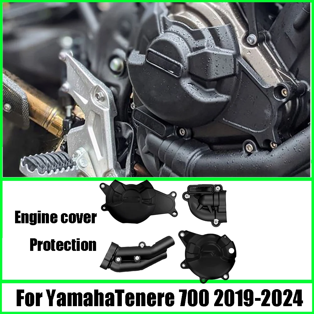 

Motorcycles Engine cover Protection case for case GB Racing For Yamaha MT-Tenere 700 2019-2024