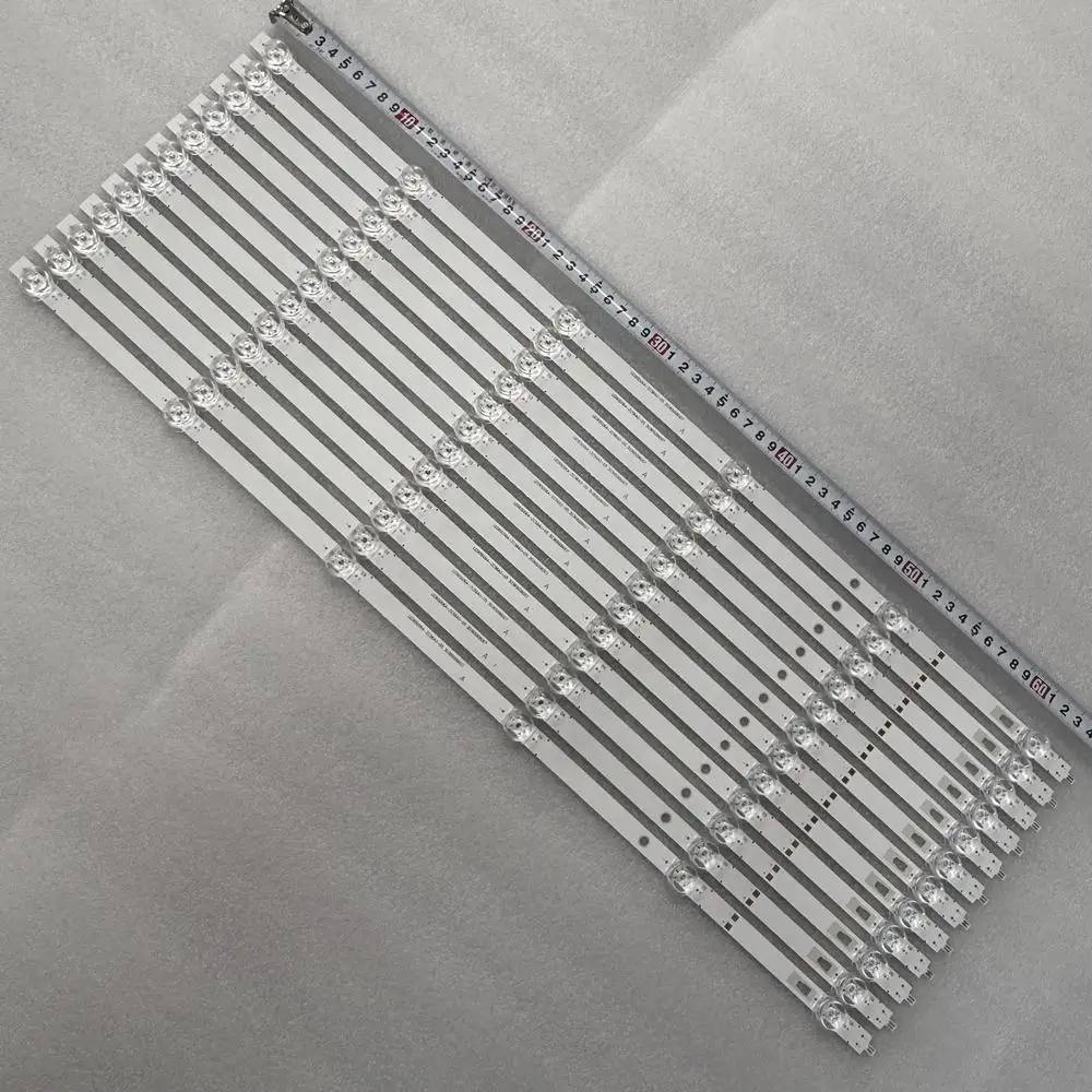 12pcs A LED Backlight Strip For JVC LT65KC607 LT60KC608 LT-65KC607 LT-60KC608 LT-65MB708 LT-65CA890 L65M5-EA LED65D06A-ZC56AG-08