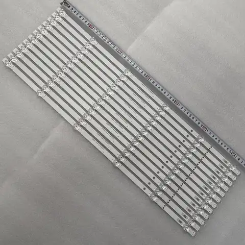 12pcs A LED Backlight Strip For JVC LT65KC607 LT60KC608 LT-65KC607 LT-60KC608 LT-65MB708 LT-65CA890 L65M5-EA LED65D06A-ZC56AG-08