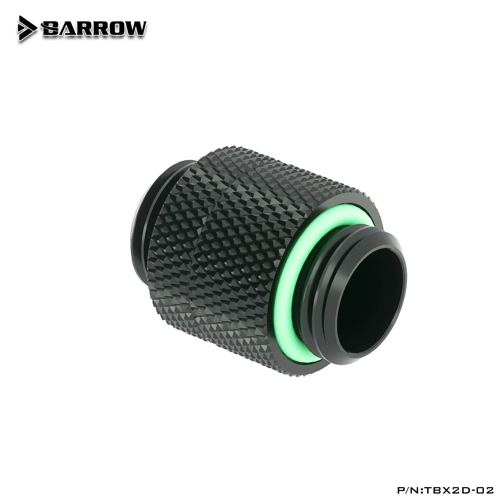 Barrow TBX2D-02,Adapter Extender Fitting Rotary 360 Degree Male To Male Rotatable Pump to Reservoir Rotary Fitting Connector
