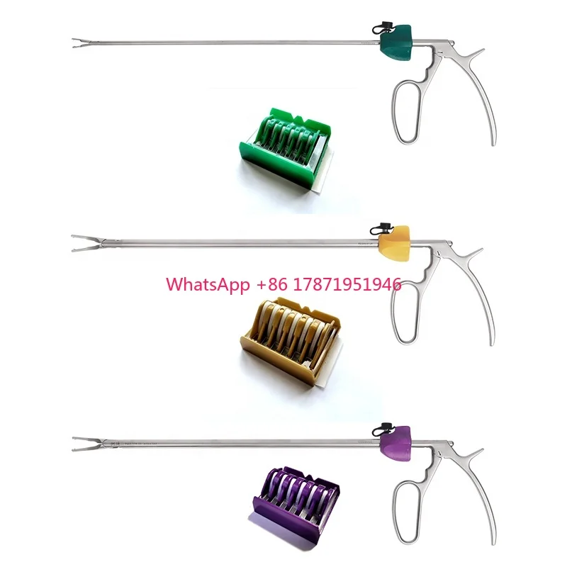 

factory direct sales Laparoscopic instruments Disposable Surgical Cartridge Vascular hem o lok Ligating Ligation hemolok Clips