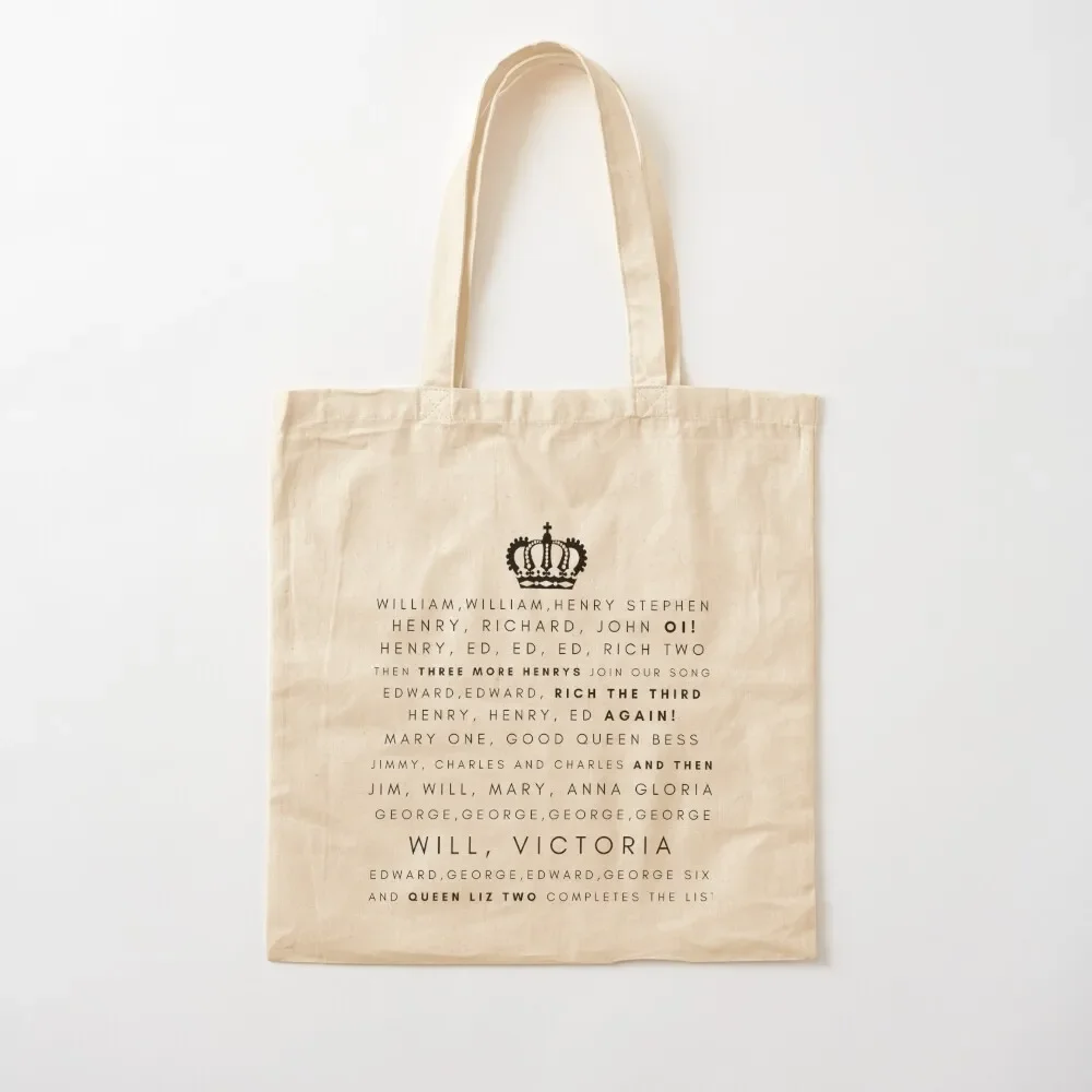 

Horrible Histories - Kings and Queens Tote Bag shopping bag tote bag supermarket folding