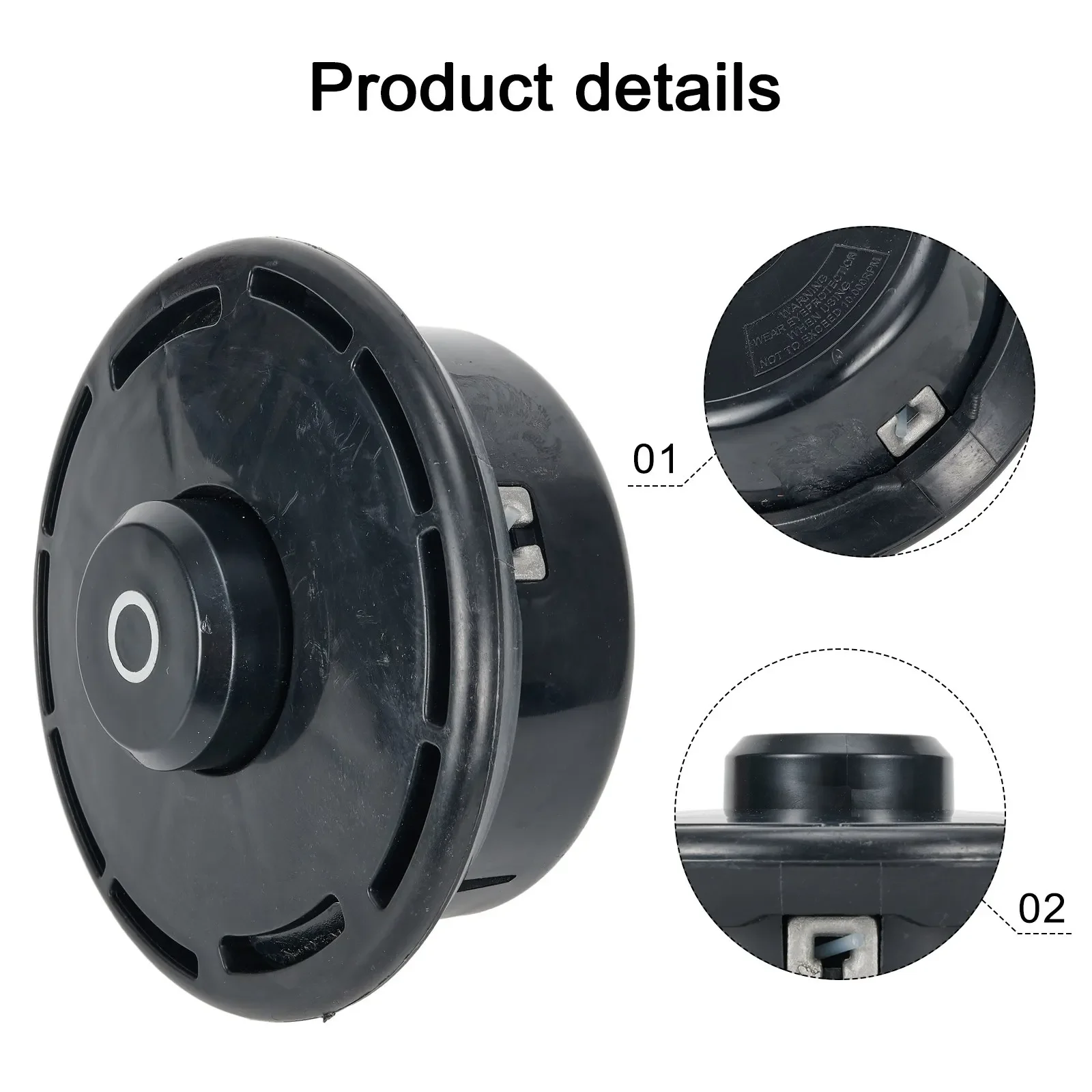 1pc Bump Feed Line Trimmer Head Garden Power Tools Accessories Brush Cutter Replacement Parts For Honda GX22 GX25 GX31 GX35
