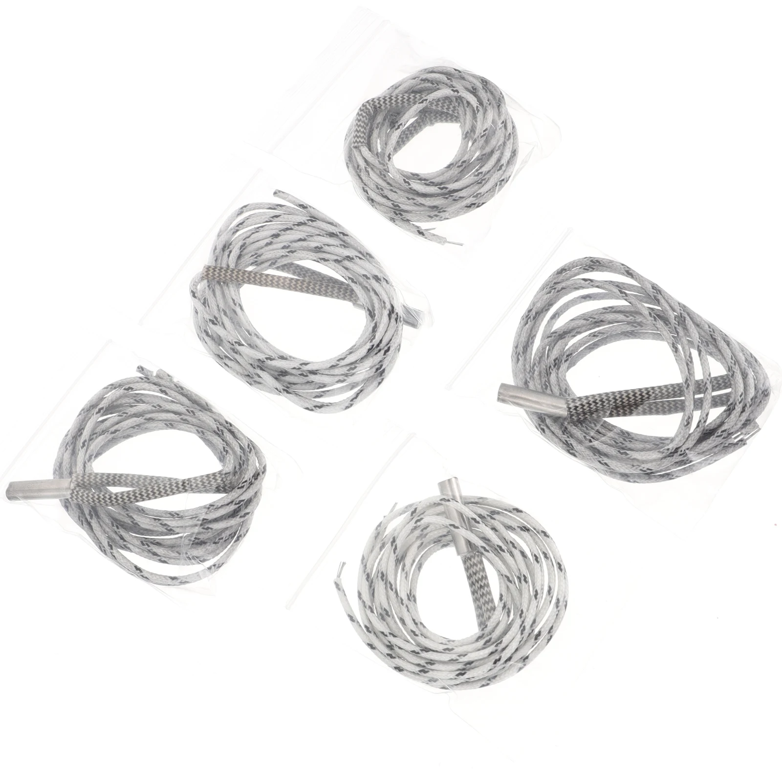 

5pcs Heating Rod Electric Tube Heater for 3D Printer Single Head Stainless Steel Efficient Replacement Parts