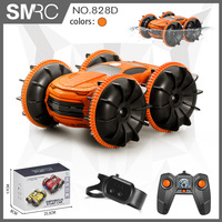 SMRC Amphibious Remote Control Car 2.4G Roll 360 Special Effects Gesture Sensing Remote-controlled Toy Car Boy Christmas Gifts