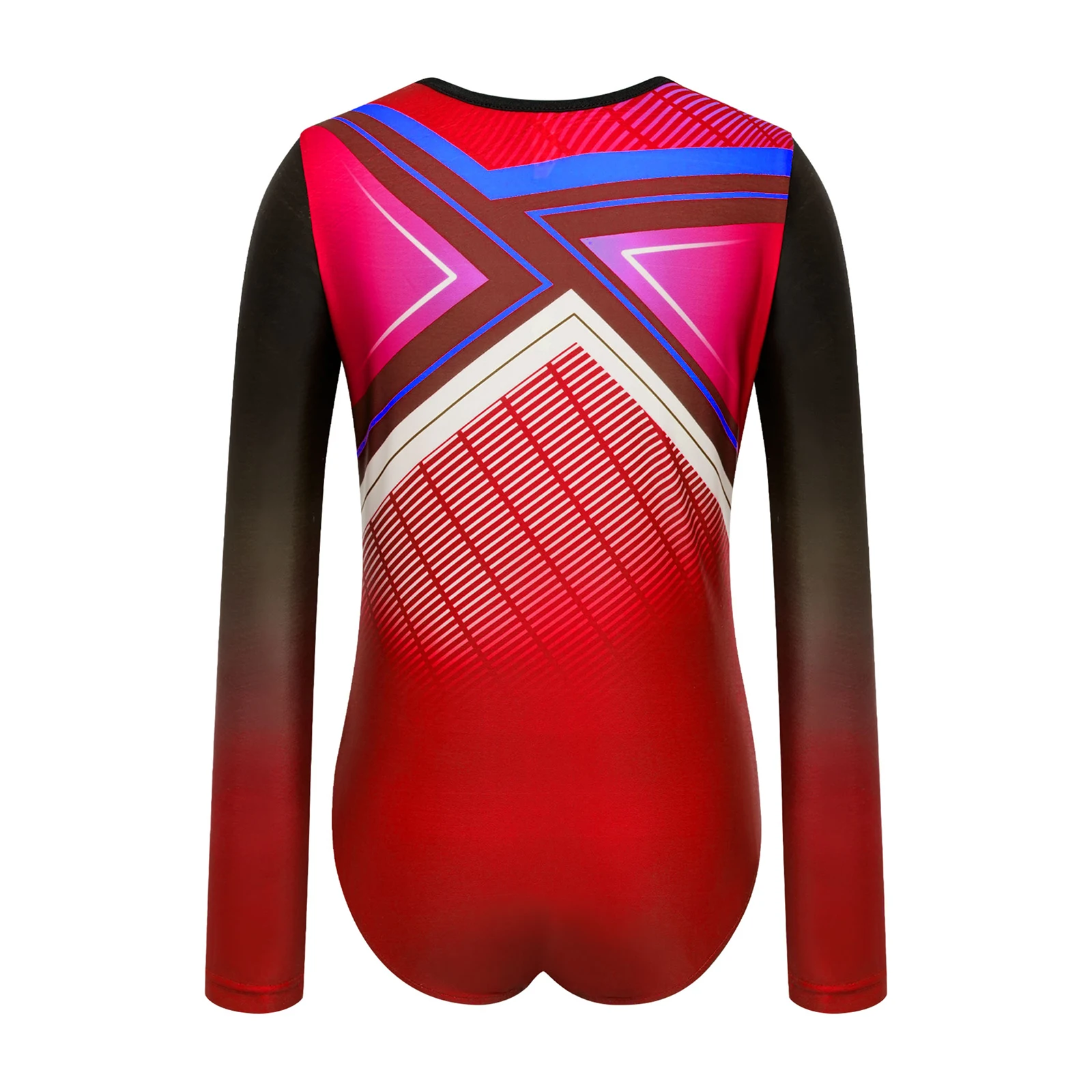 Stylowy strój gimnastyczny dla chłopców z nadrukiem, idealny do baletu, ćwiczeń, jogi, fitnessu, na występy sceniczne i do treningu.