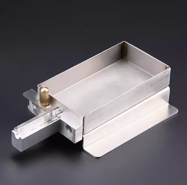 high quality Stainless Steel Leather Oil Box Curved Oil Side Bucket Oil Bending Edge brand